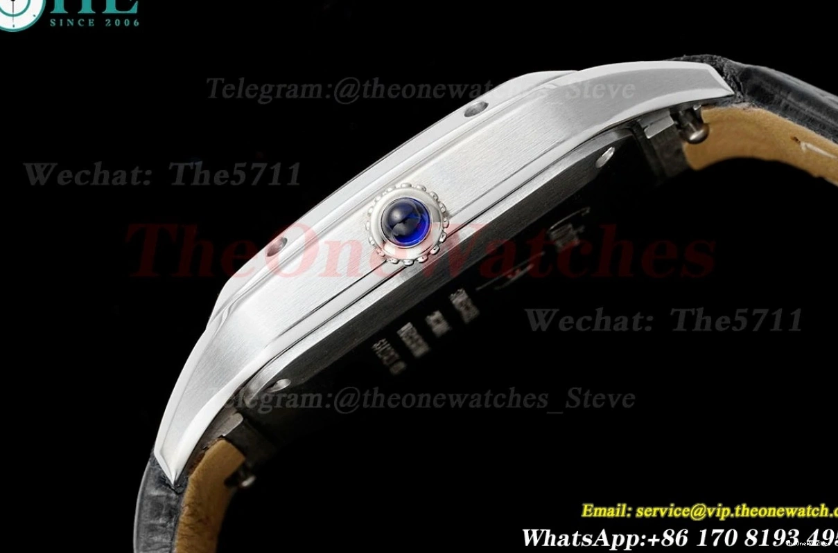 Quartz Grey Dumont Santos SS Dial AF LE Silver 0116